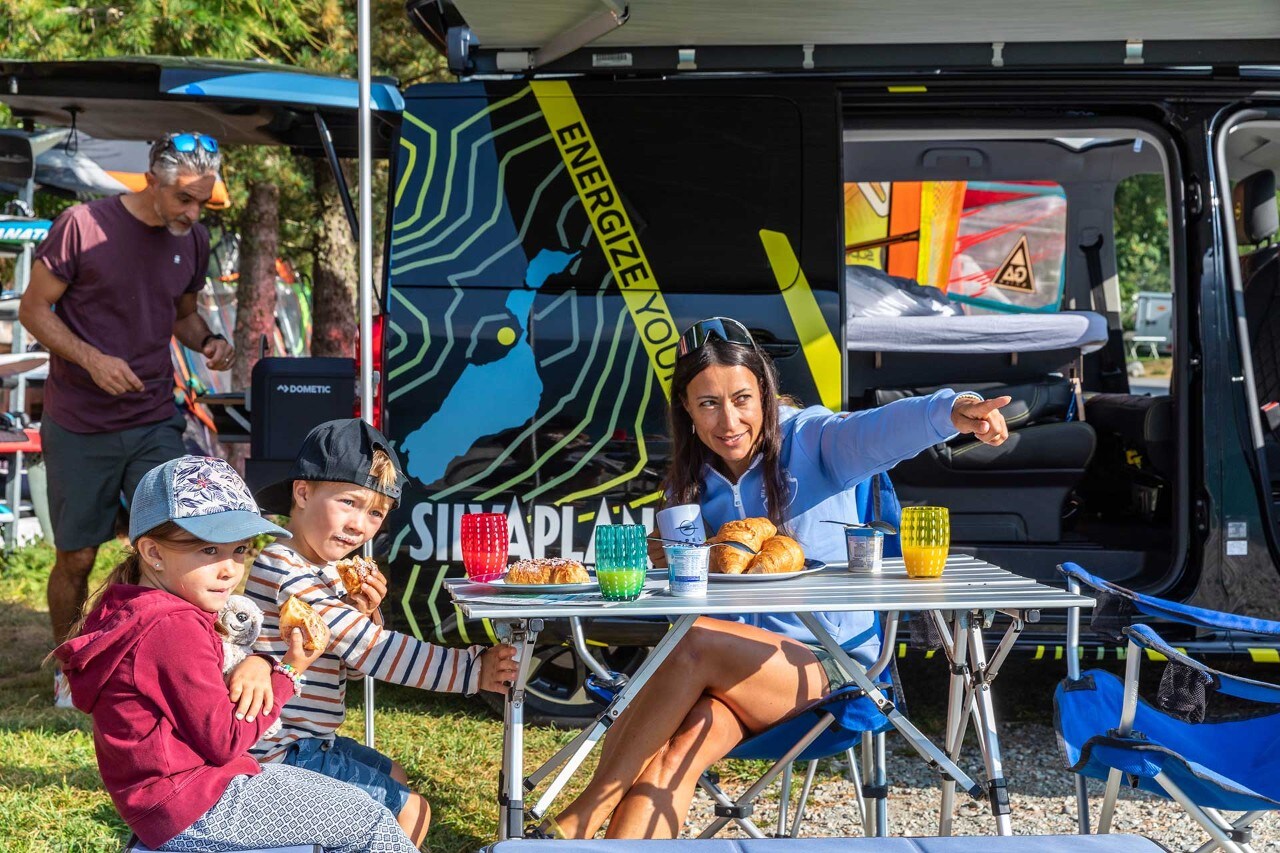 Zafira Silvaplana avec table