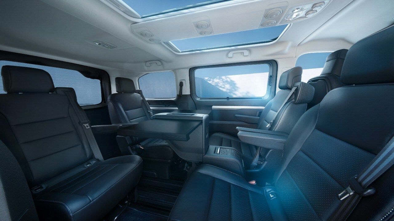  Opel, Zafira vista interna con sedile